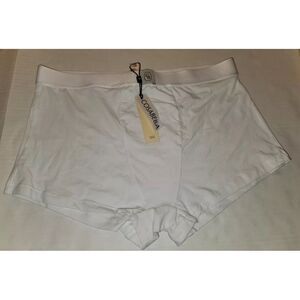 Cosabella‎ White  Stretch Size  Medium Boyshorts Booty Shorts NWT